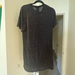 Audrey 3+1 black sparkle cocktail dress